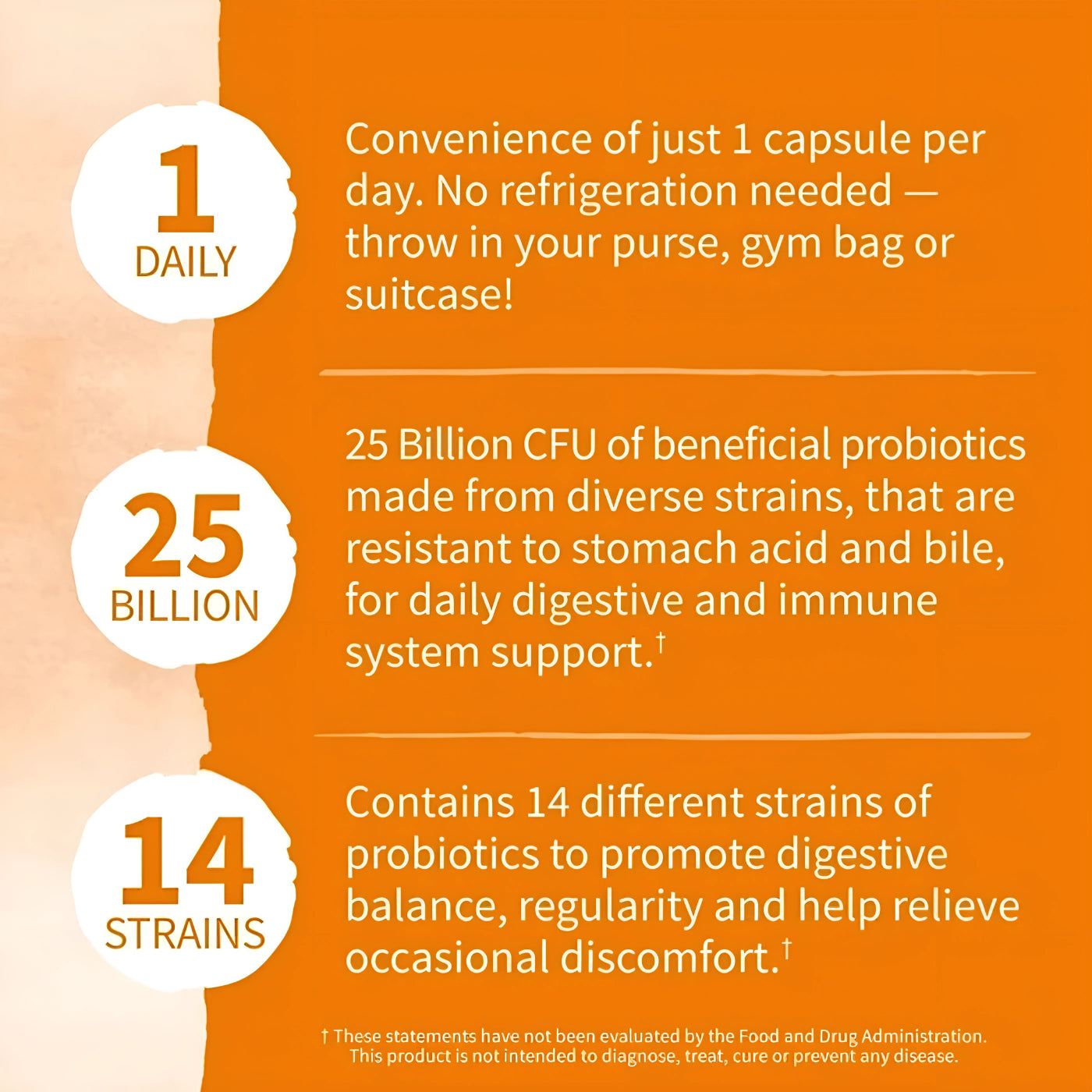 Garden Of Life Dr. Formulated Probiotics 25 Billion CFU 14 Strains 30 Veg Caps