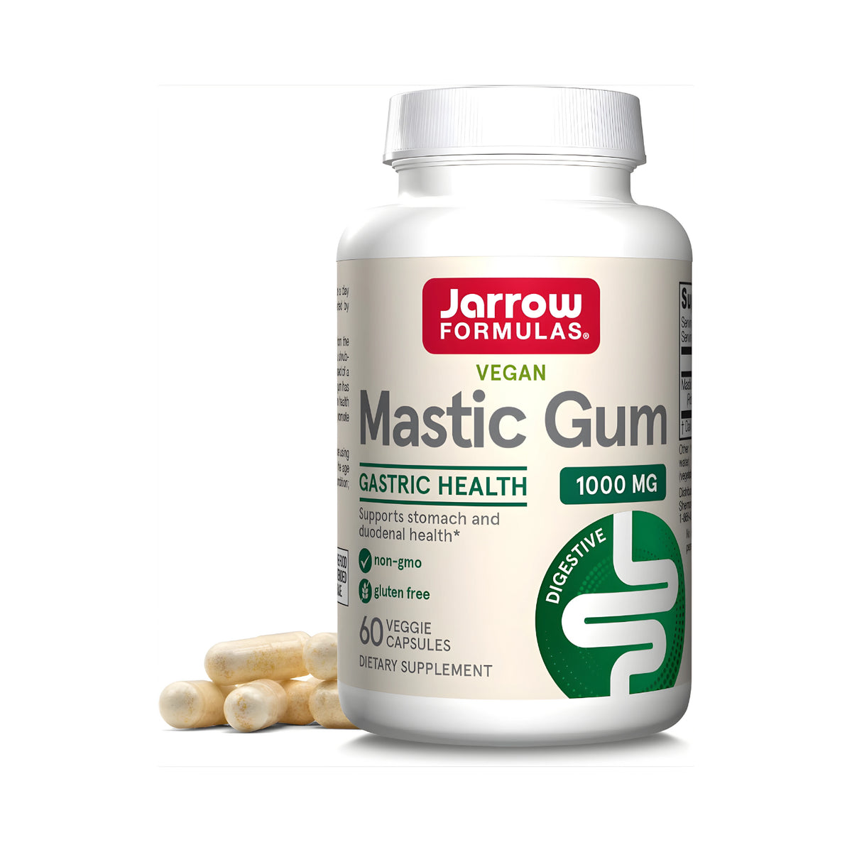 Jarrow Formulas Mastic Gum 1000 mg 60 Veggie Capsules