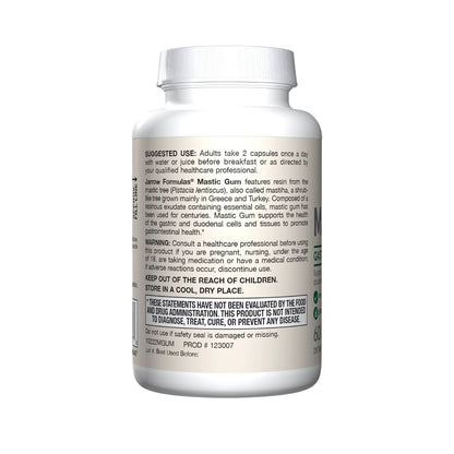 Jarrow Formulas Mastic Gum 1000 mg 60 Veggie Capsules