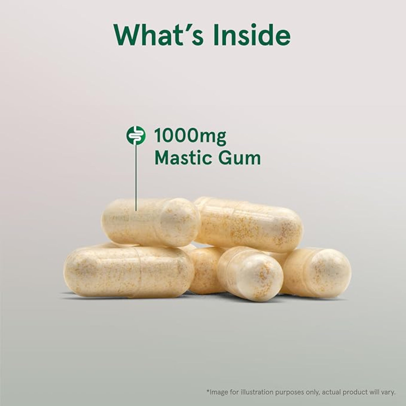 Jarrow Formulas Mastic Gum 1000 mg 60 Veggie Capsules