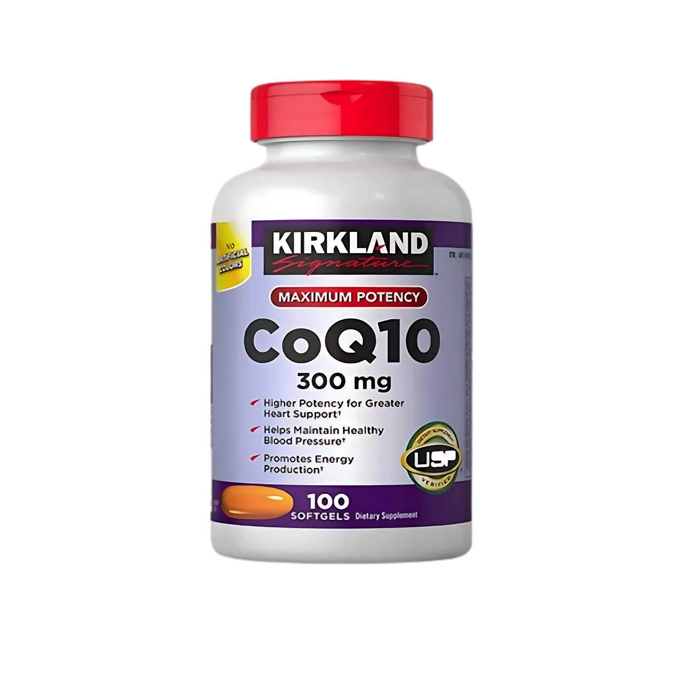 Kirkland Signature CoQ10 300mg 100 Softgels