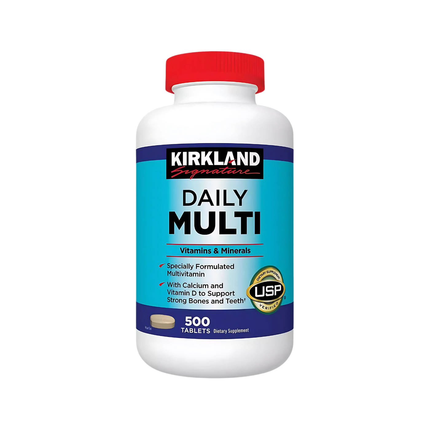 Kirkland Signature Daily Multivitamin & Mineral 500 Tablets