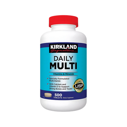 Kirkland Signature Daily Multivitamin & Mineral 500 Tablets