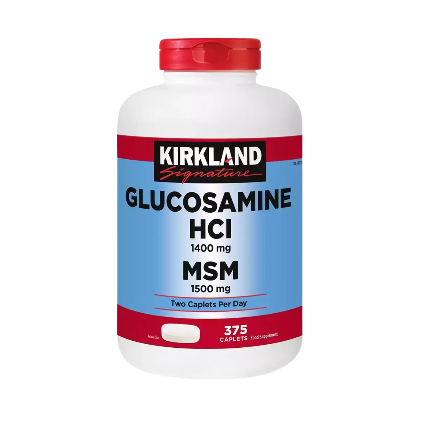 Kirkland Signature Glucosamine HCI with MSM 375 Tablets