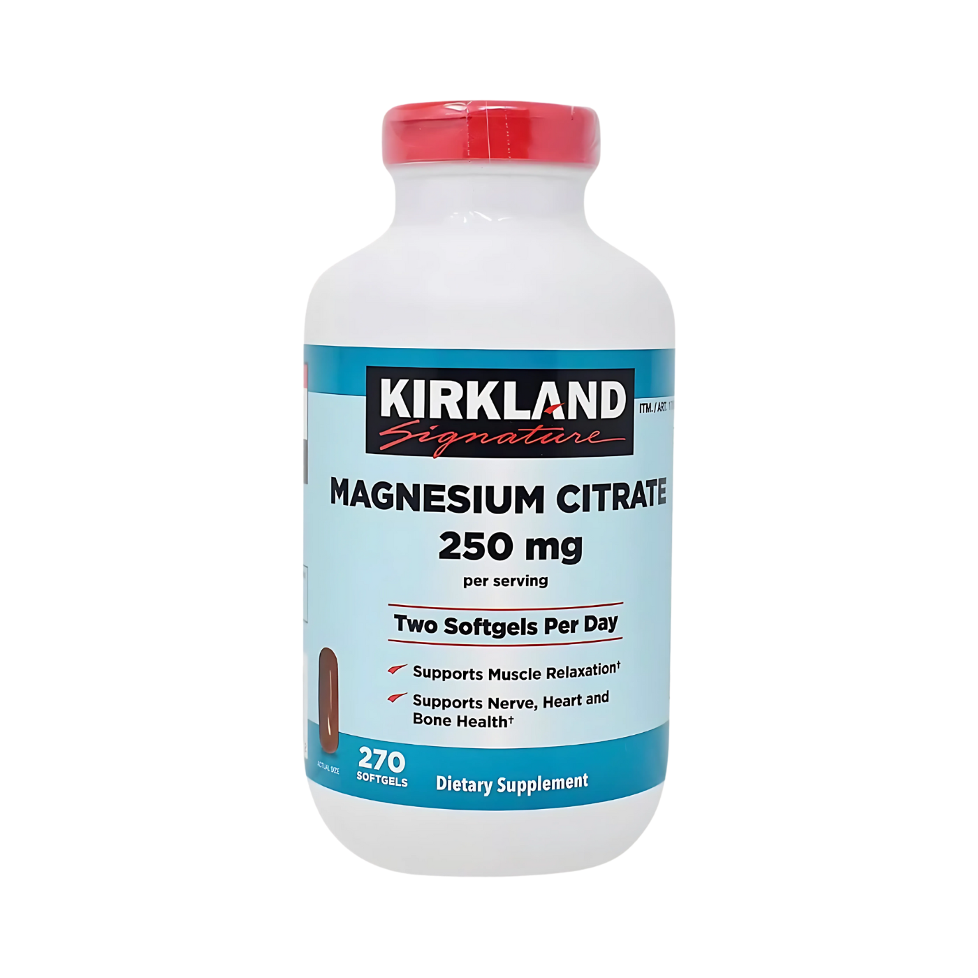 Kirkland Signature Magnesium Citrate 250mg 270 Tablets
