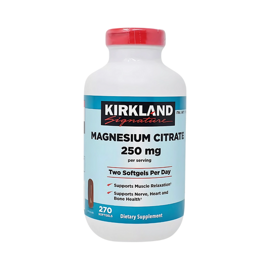 Kirkland Signature Magnesium Citrate 250mg 270 Tablets