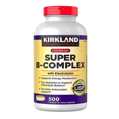 Kirkland Signature Super B-Complex 500 Tablets