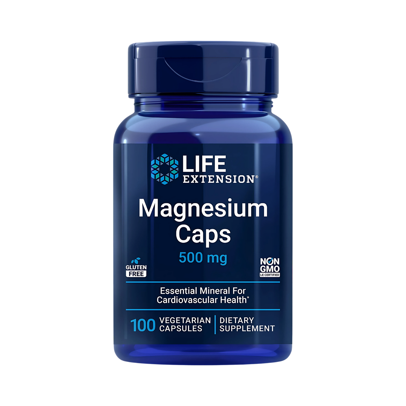 Life Extension Magnesium 500mg 100 Vegan Caps