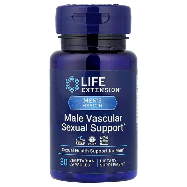 Life Extension Male Performance Vascular Support – 30 Vegetarian Capsules