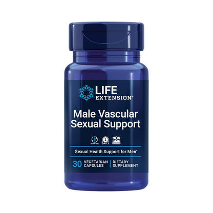 Life Extension Male Vascular Sexual Support – 30 vegetarian capsules