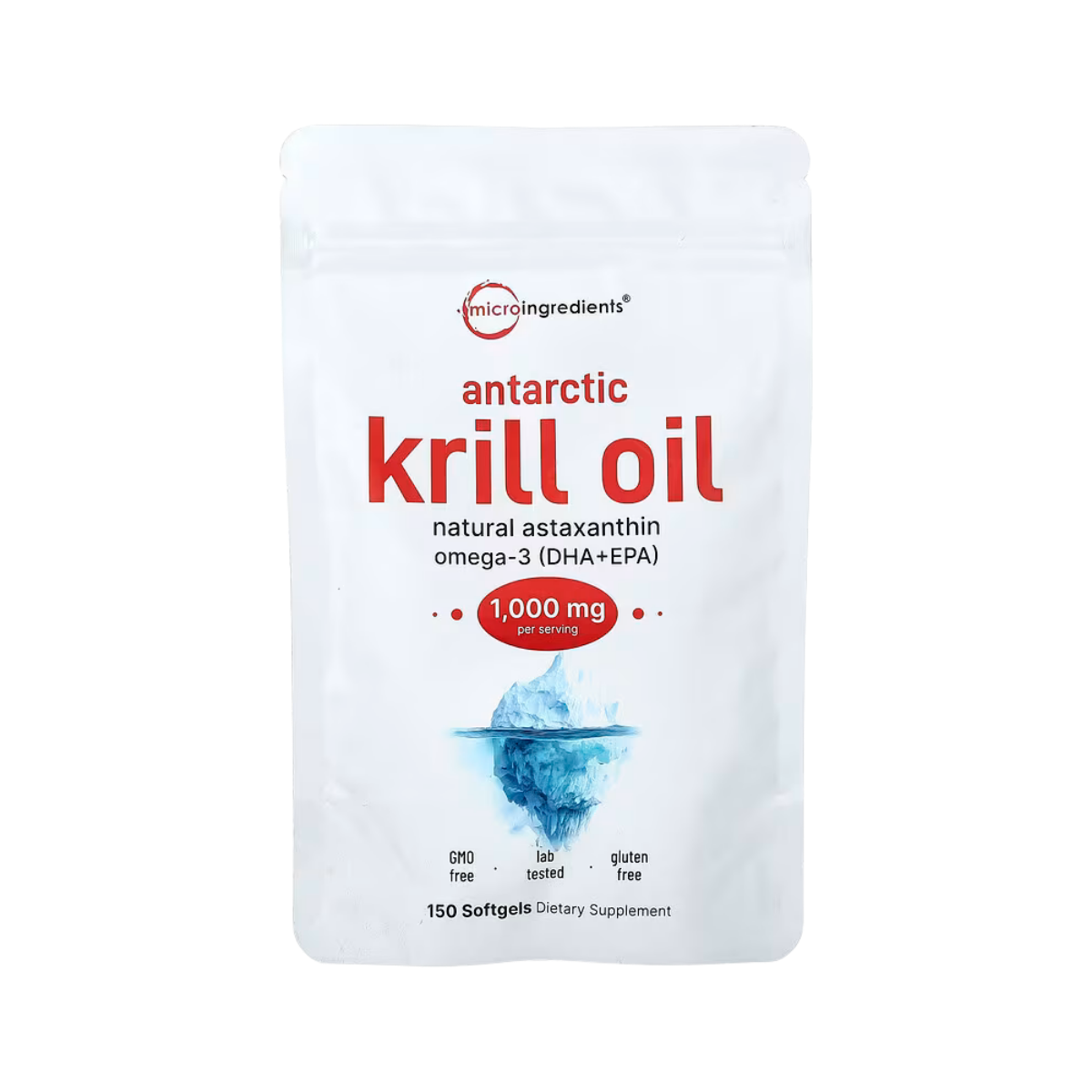 Micro Ingredients, Antarctic Krill Oil with Astaxanthin