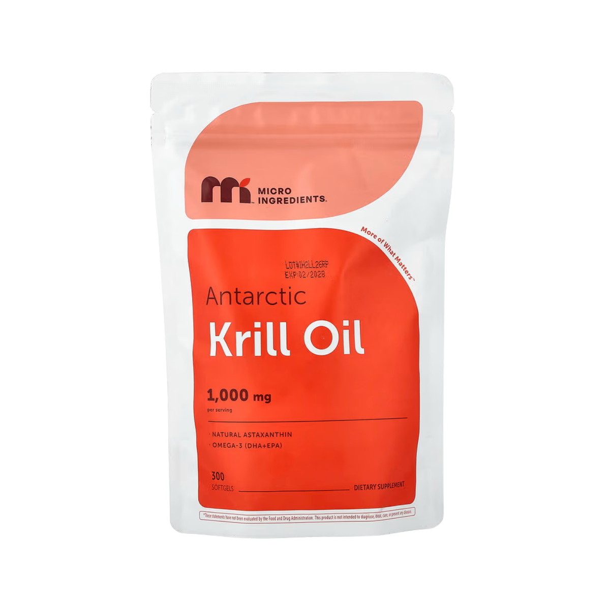 Micro Ingredients, Antarctic Krill Oil with Astaxanthin