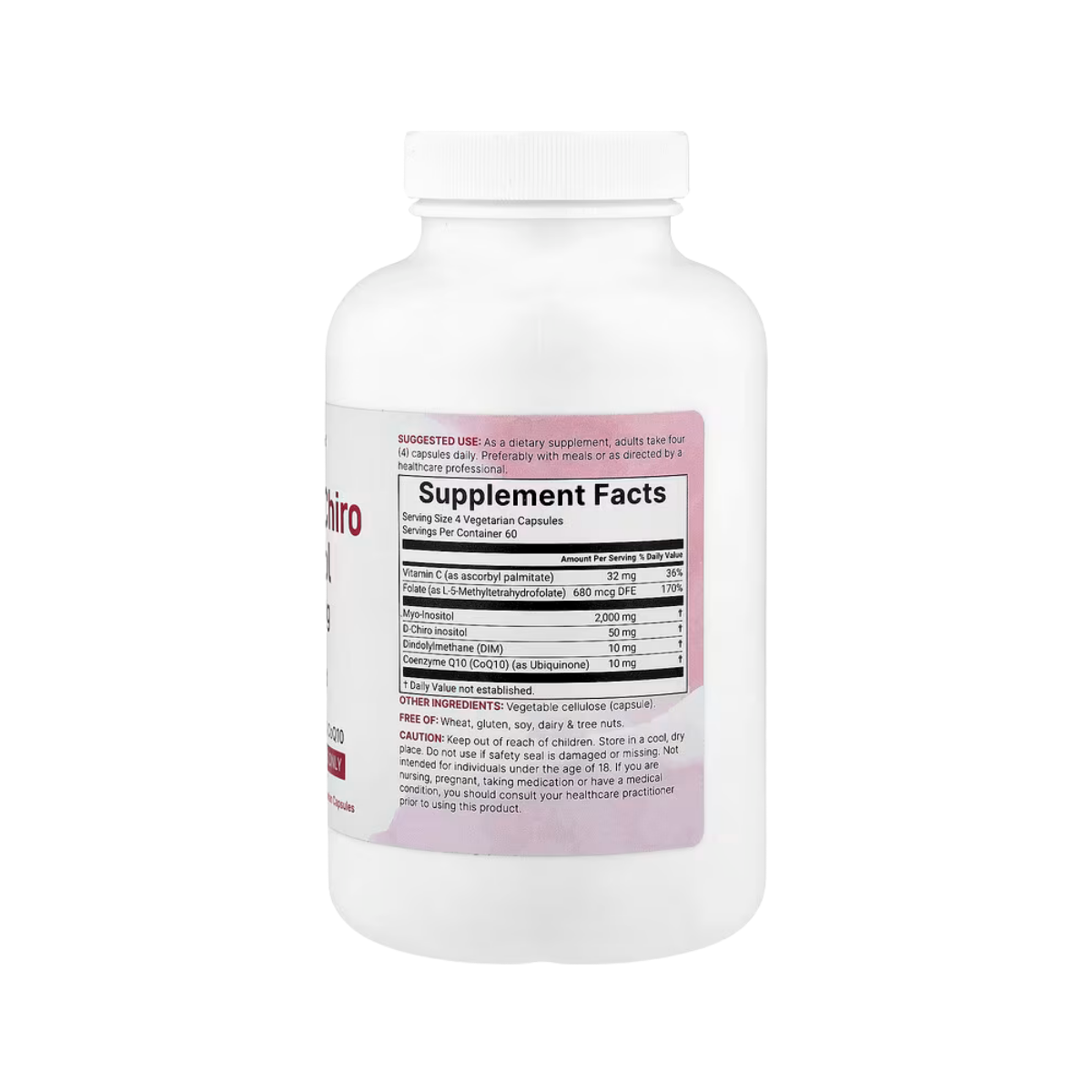 Micro Ingredients, Myo & D-Chiro Inositol, 240 Vegetarian Capsules