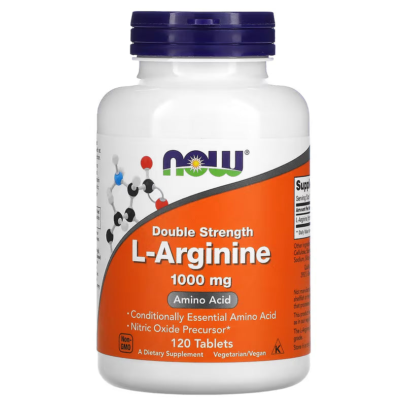 Now L-Arginine 1000mg 120 Tablets