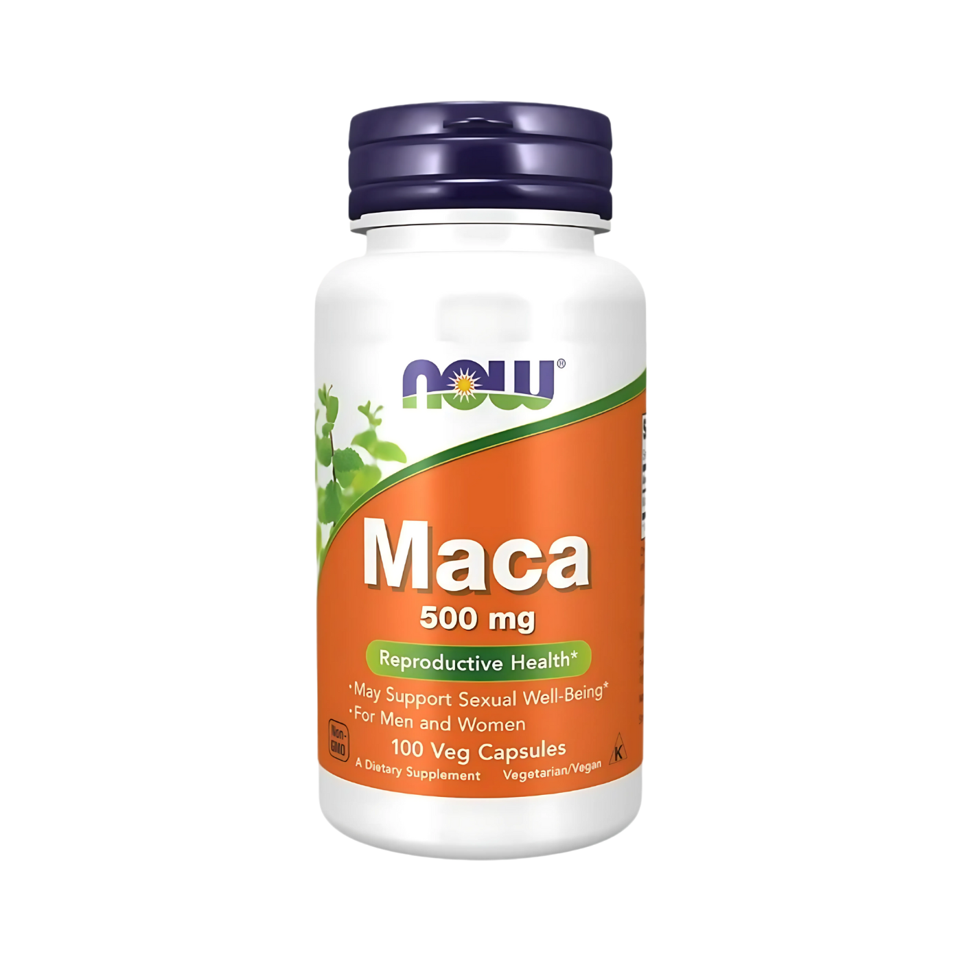 NOW Maca 500 mg 100, 250 Vegetarian Capsules