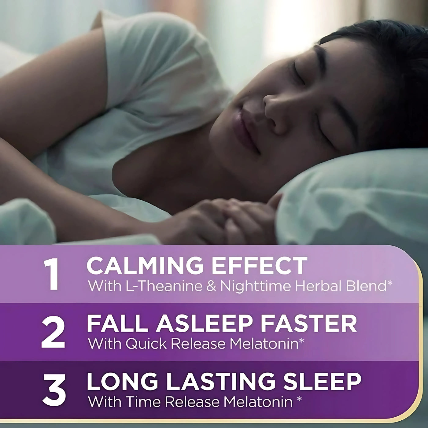 Nature's Bounty Gold Series Sleep 3 Maximum Strength 10mg Melatonin 60 Tablets