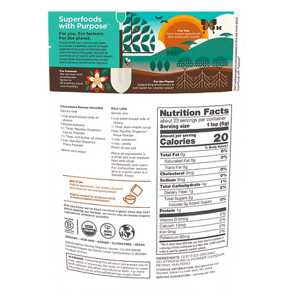 Navitas Maca Powder 113 gm