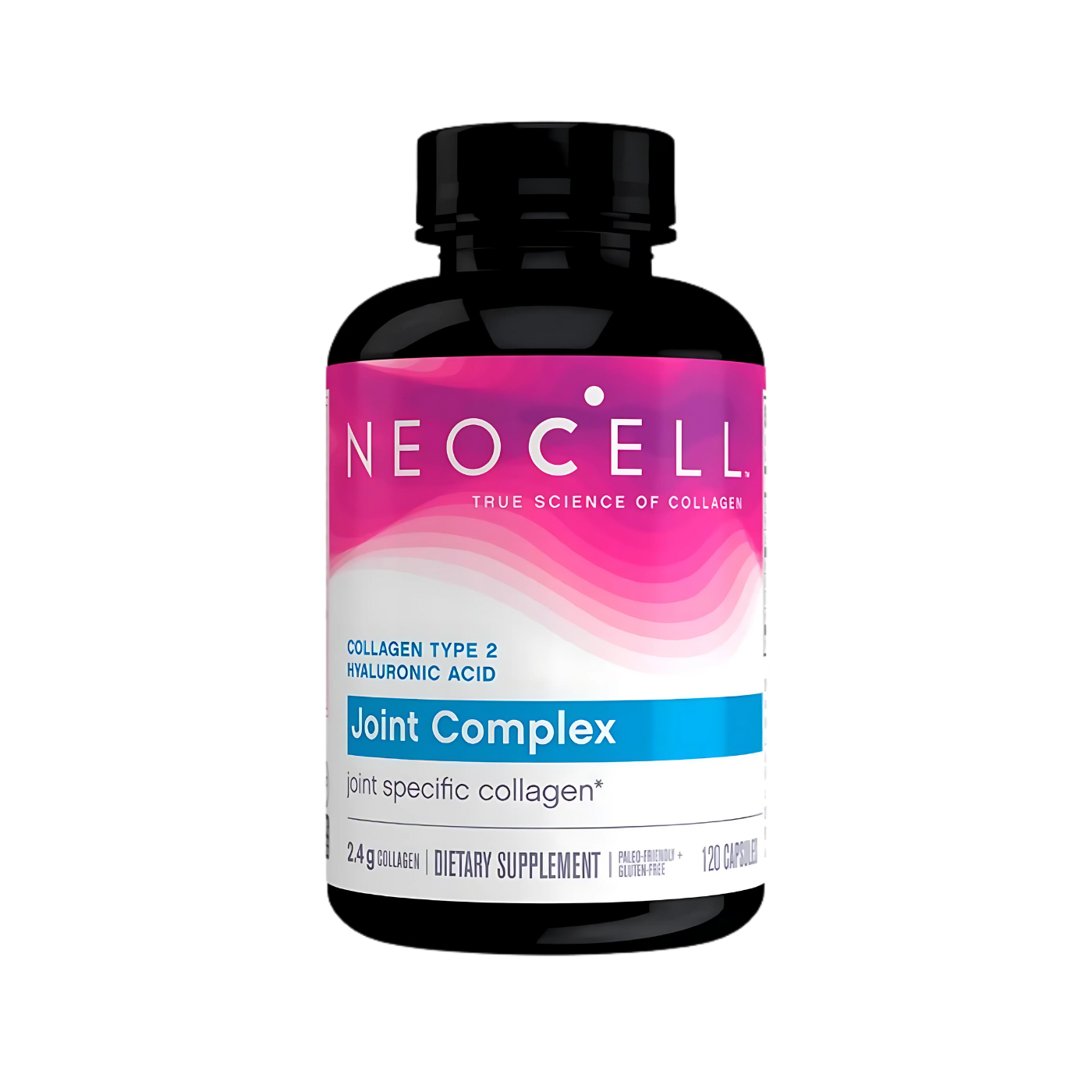NeoCell Joint Complex Collagen Type 2 + Hyaluronic Acid Plus Glucosamine and Chondroitin – 120 Capsules
