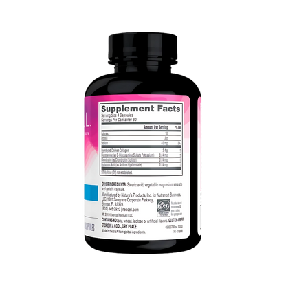 NeoCell Joint Complex Collagen Type 2 + Hyaluronic Acid Plus Glucosamine and Chondroitin – 120 Capsules