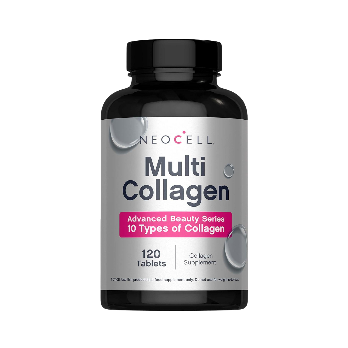NeoCell Multi Collagen Advanced Beauty Series 10 Types of Collagen 120 Tablets