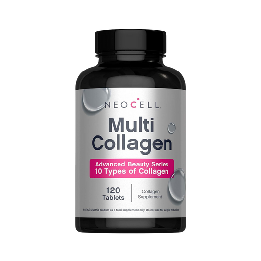 NeoCell Multi Collagen Advanced Beauty Series 10 Types of Collagen 120 Tablets