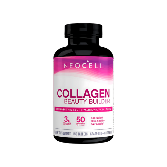 NeoCell Beauty Builder Collagen Type 1 & 3 + Hyaluronic Acid & Biotin – 150 Tablets