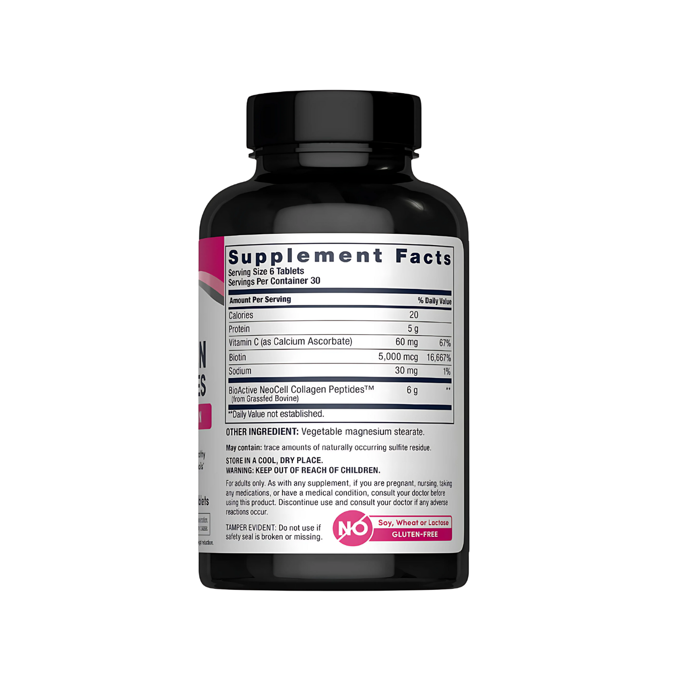 Neocell Grassfed Collagen Peptides + C & Biotin 180, 270, 360 Caplets