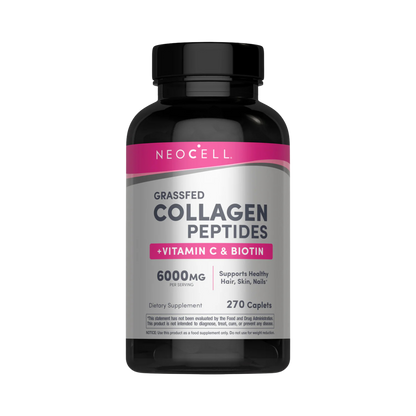 Neocell Grassfed Collagen Peptides + C & Biotin 180, 270, 360 Caplets