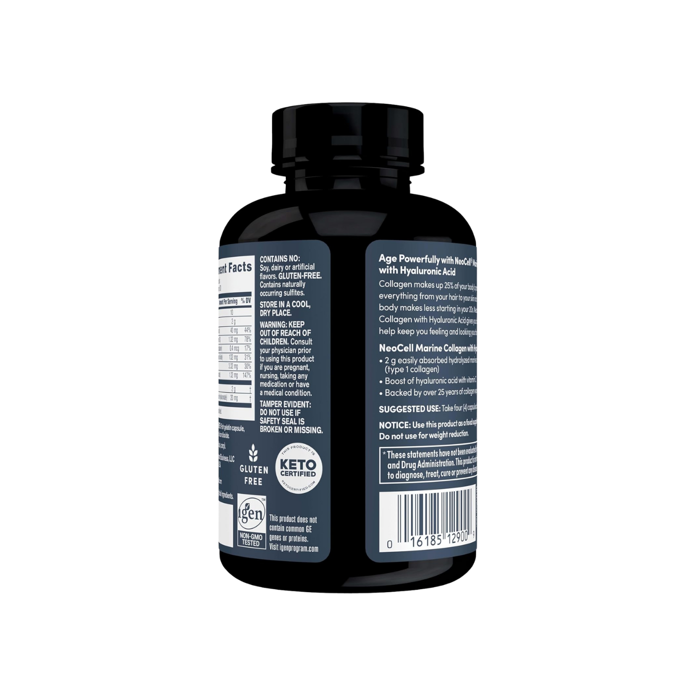 Neocell Marine Collagen Peptide + Hyaluronic Acid – 120 tablets