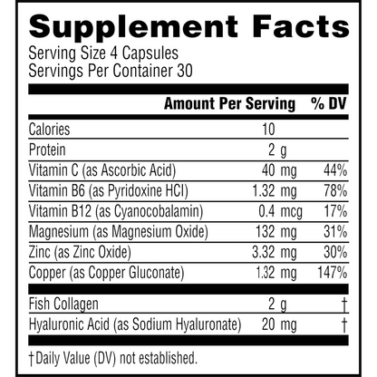 Neocell Marine Collagen Peptide + Hyaluronic Acid – 120 tablets