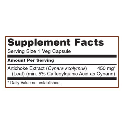 Now Artichoke Extract 450 mg 90 Veg Capsules