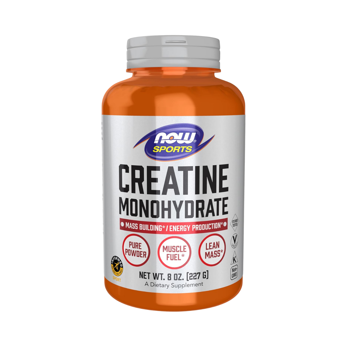 Now Creatine Monohydrate 8 Oz 227g Powder