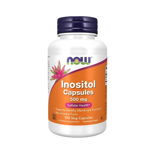 Now Inositol 500 mg Veg Capsules