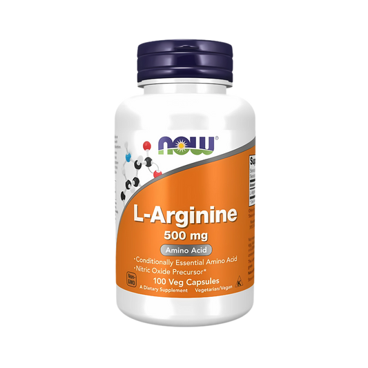 Now L-Arginine 500mg 100 Veg Caps