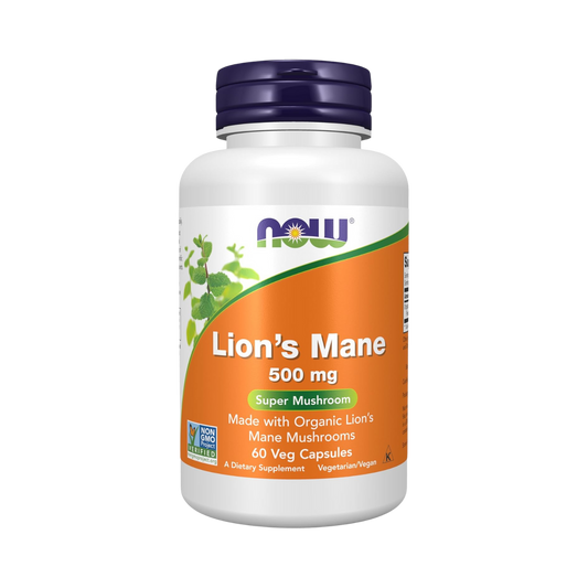 Now Lion’s Mane (500 mg) – 60 veg capsules