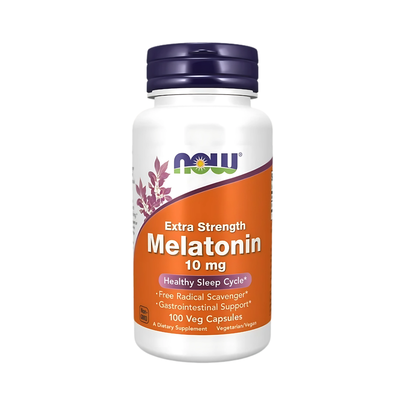 Now Melatonin 10, 20 mg 90pcs, 100pcs Veg Capsules