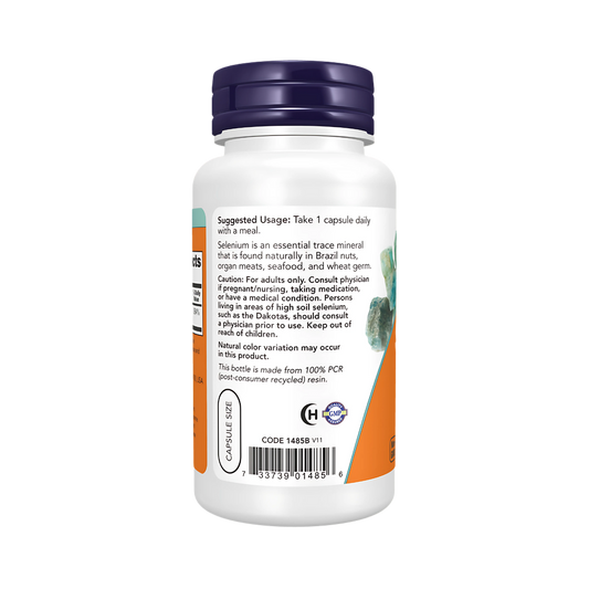 Now Selenium 200 mcg 90 Veg Capsules