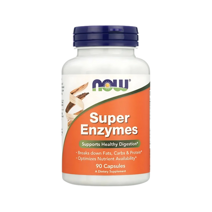 Now Super Enzymes 90, 180 Capsules