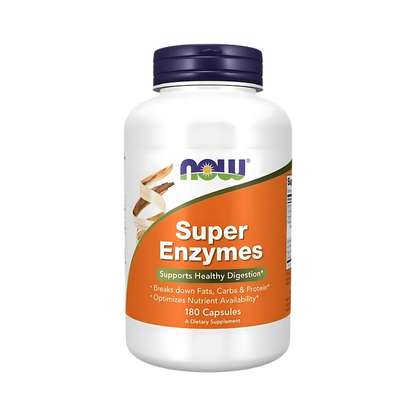 Now Super Enzymes 90, 180 Capsules