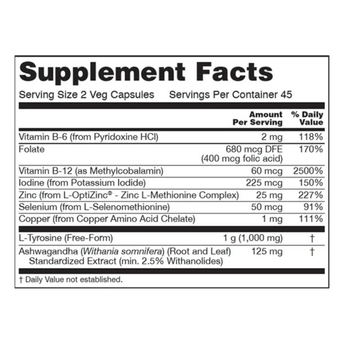 Now Thyroid Energy 90 Veg Caps