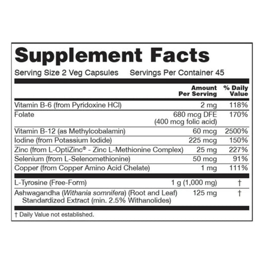 Now Thyroid Energy 90 Veg Caps