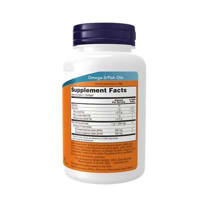 Now Ultra Omega-3 500 EPA / 250 DHA 90 Softgels