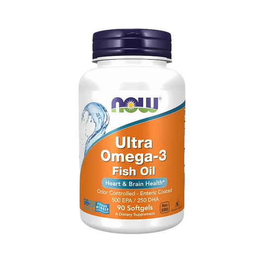 Now Ultra Omega-3 500 EPA / 250 DHA 90 Softgels