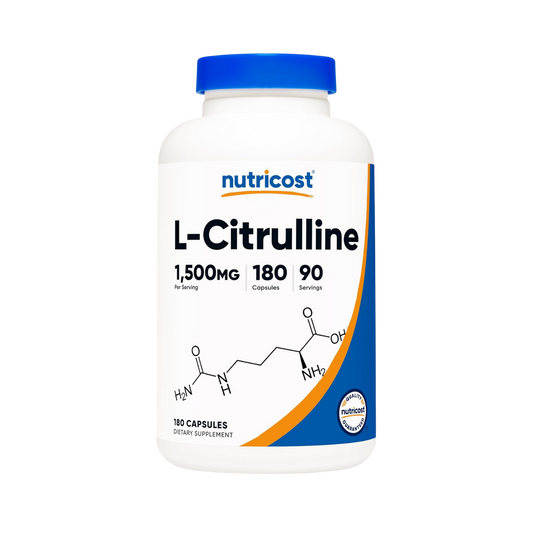 Nutricost L-Citrulline 1500mg 180 Capsules