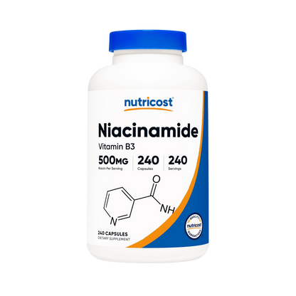 Nutricost Niacinamide (500 mg) – 240 capsules