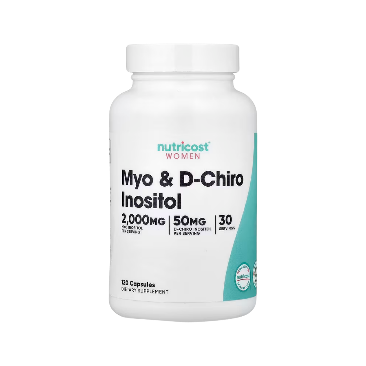 Nutricost, Women, Myo & D-Chiro Inositol, 120 Capsules