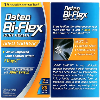 Osteo Bi-Flex Joint Health Triple Strength 80, 200 Coated Tablets