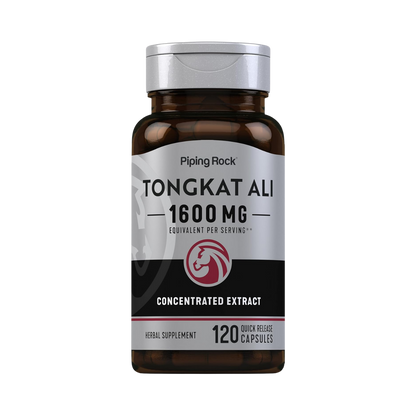 Piping Rock Tongkat Ali 1600mg (120 capsules)