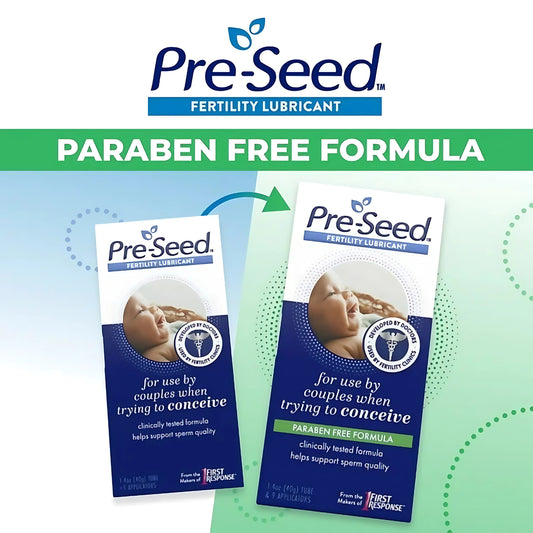 Pre-Seed Fertility Lubrricant 40g each tube 9 Applicators