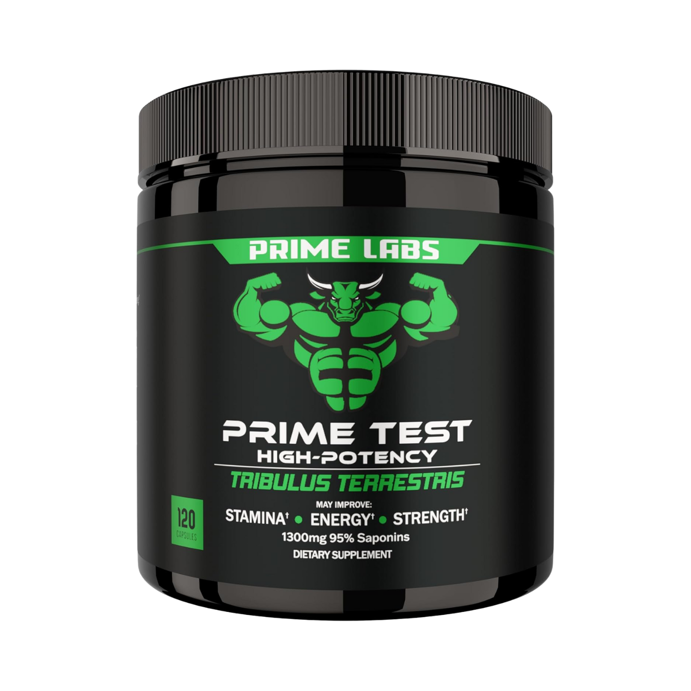Prime Labs Tribulus Terrestris 1300mg 95% Saponins - 120 Tabs